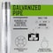 Ace Trading - Nipple STZ Industries 1 in. MIP each X 1 in. D MIP Galvanized Steel 5 in. L Nipple 301UP1X5 - alternate 6